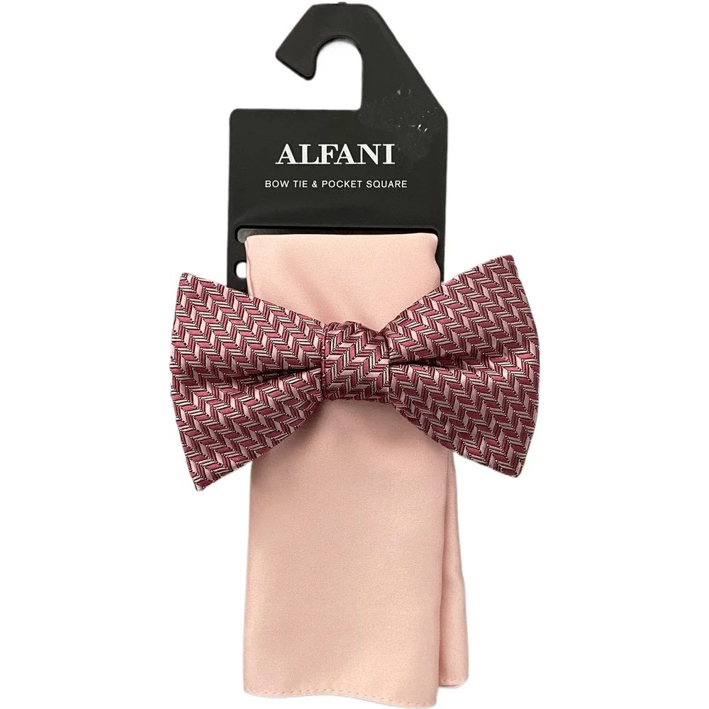 Alfani Bow Tie & Pocket Square Combos - Lot of 5 Men's One Size Multicolor NEW